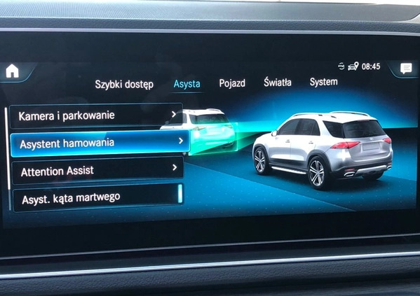 Mercedes-Benz GLE cena 300000 przebieg: 9908, rok produkcji 2022 z Olsztynek małe 667